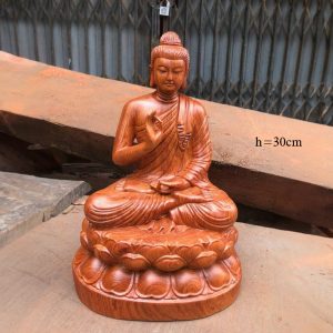 Tượng Phật Thích Ca - Gỗ Hương