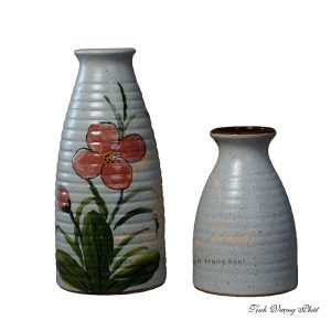 Combo 2 Lọ Hoa Gốm Sứ Bát Tràng