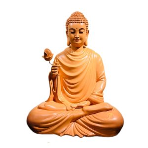 Tượng Phật Thích Ca cầm hoa sen_Composite