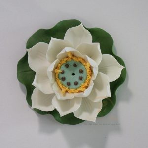 Bông Hoa Sứ, Dụng cụ cắm nhang trầm que hương - nhiều màu sắc / Cúng dường bàn Thờ Phật